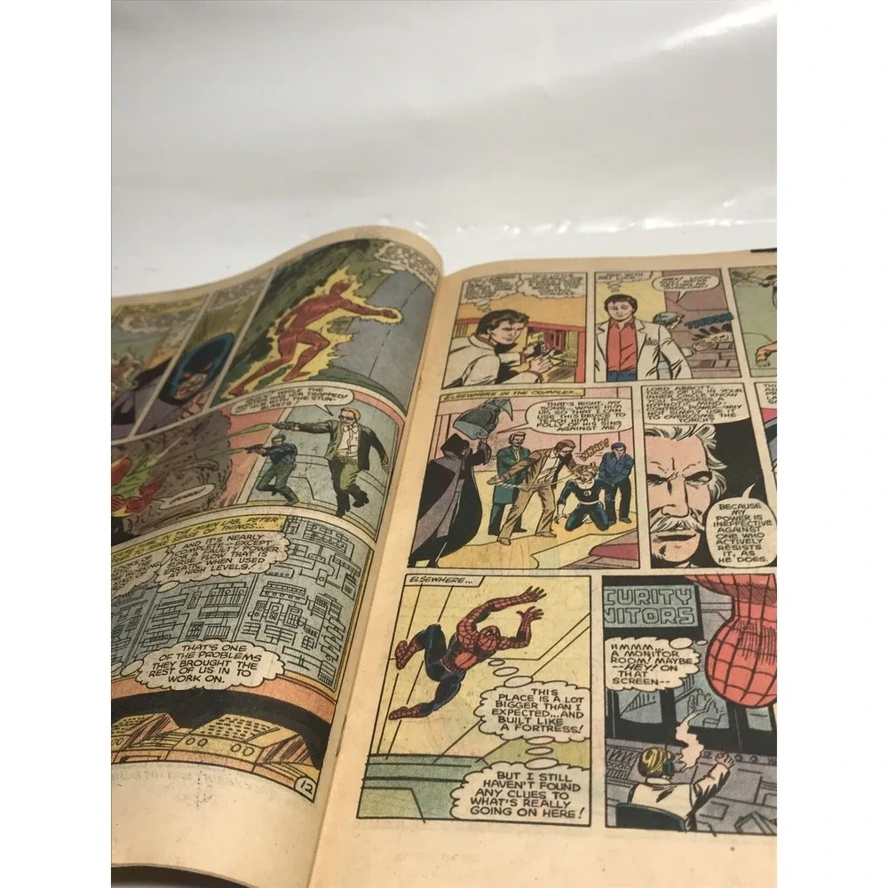 1984 Marvel Team Up: Spider-Man and the Human Torch #147 Marvel Comic Book (k6-4